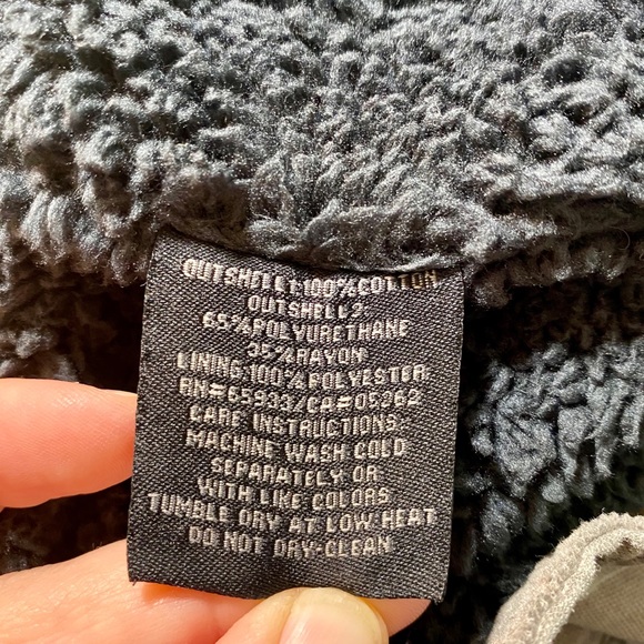 ✨FINAL PRICE🤑: Buckle Outerwear Embroidered Washed Jacket - Picture 14 of 16